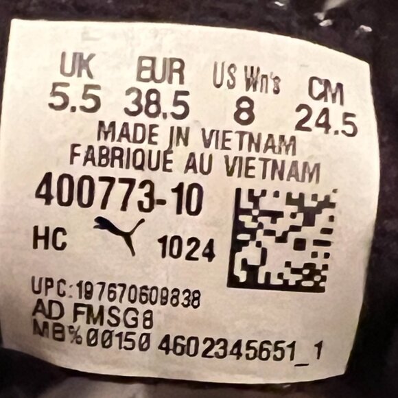 PUMA Easy Rider Vintage (2025), Black with White, Size 8 US - Picture 5 of 5